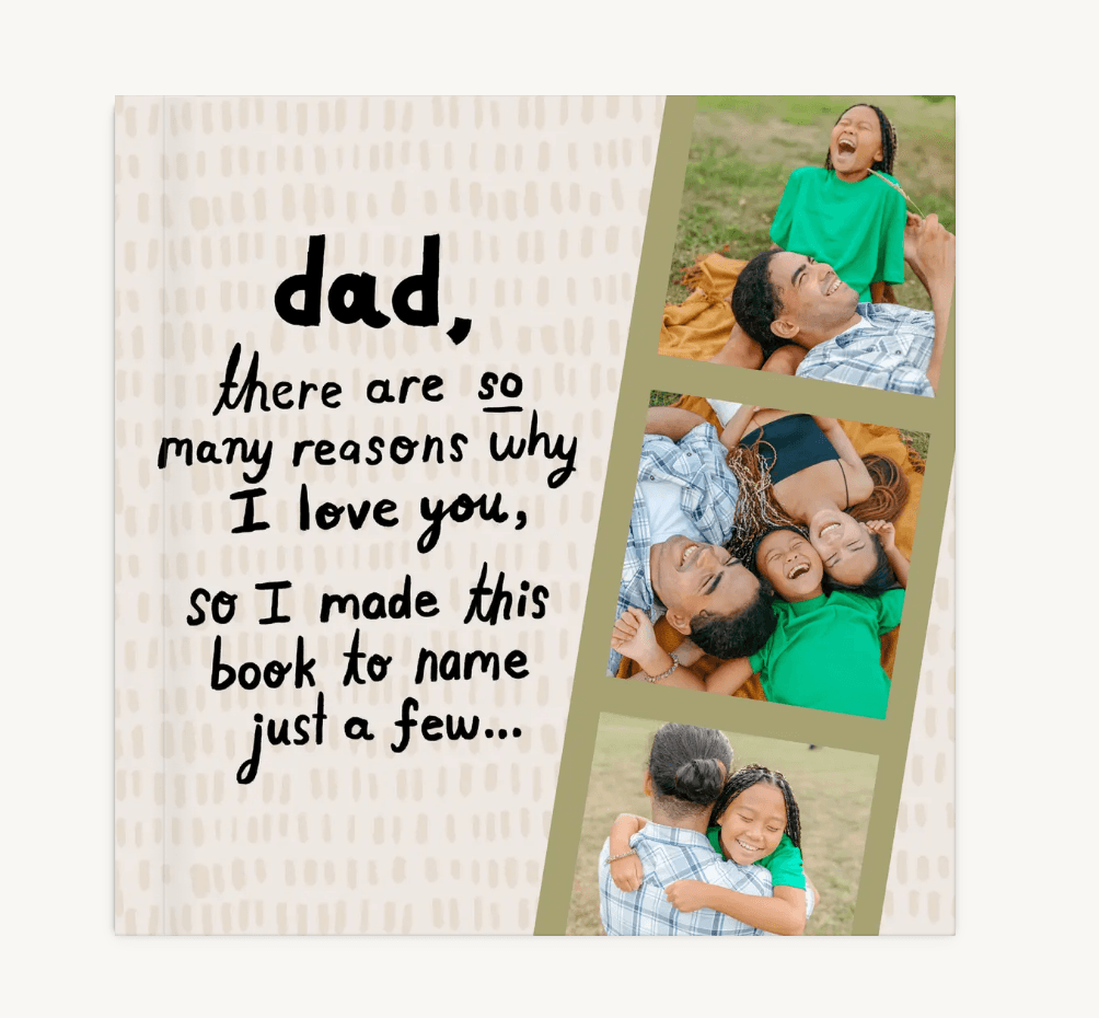 Punny Illustrated Dad StorybookSoftcover Photo Book